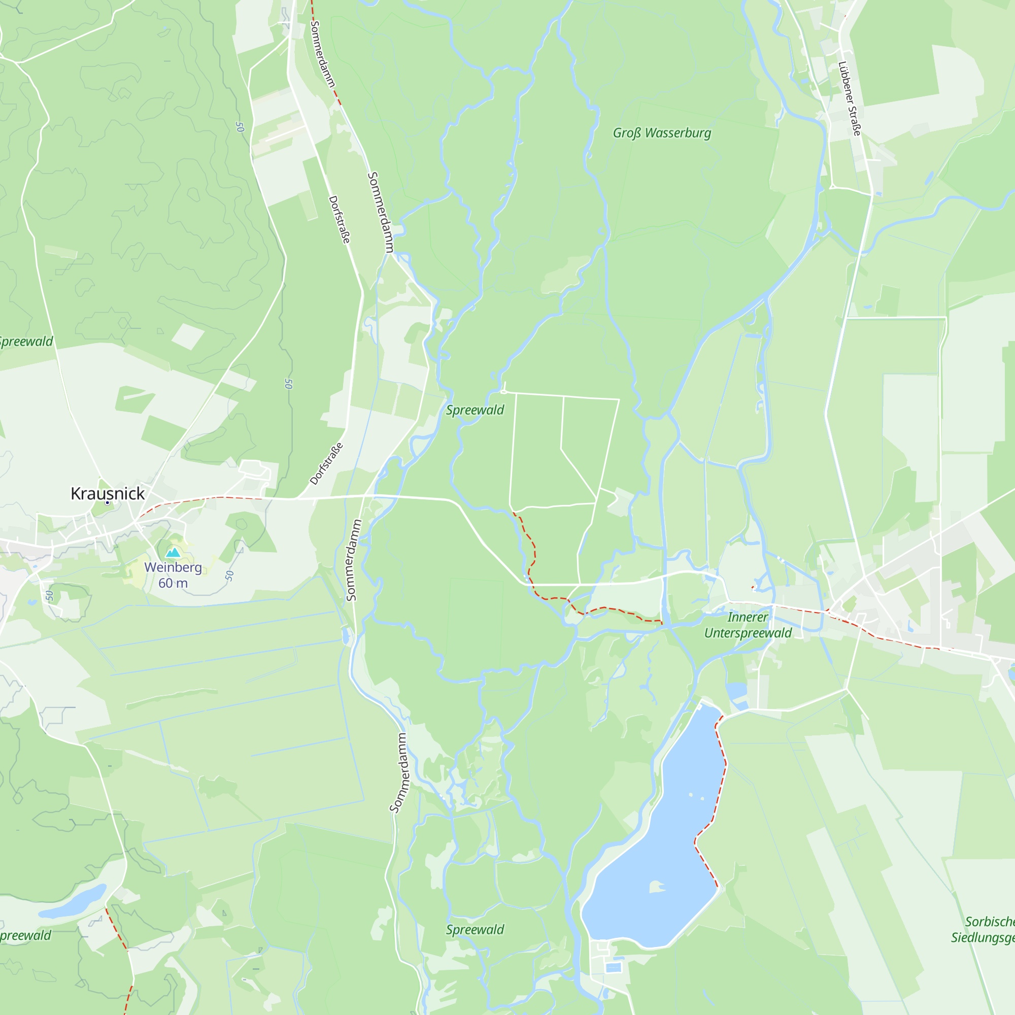 Mollenhauers Hütte map