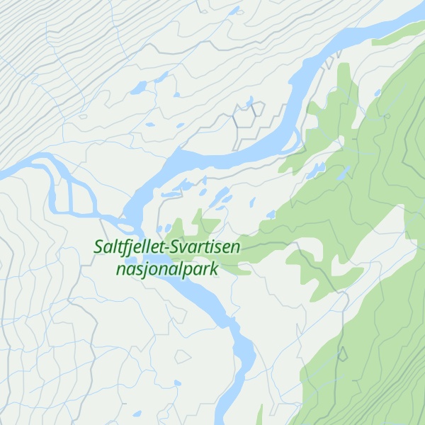 Map of Glomdalshytta