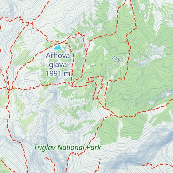 Map of Pastirski stan Prgarca
