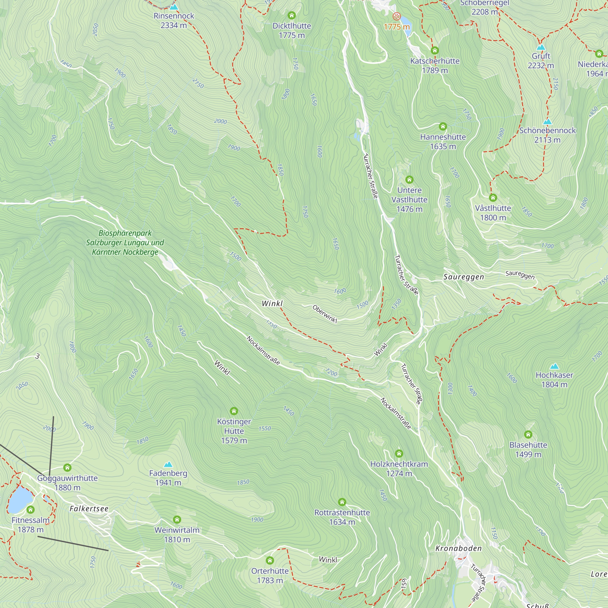 Schrunerhof map
