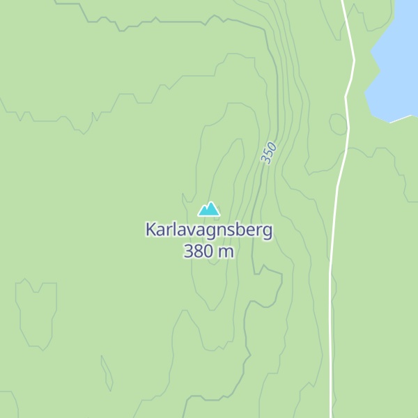 Map of Karlavagnsberg