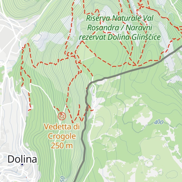 Map of Mali Kras