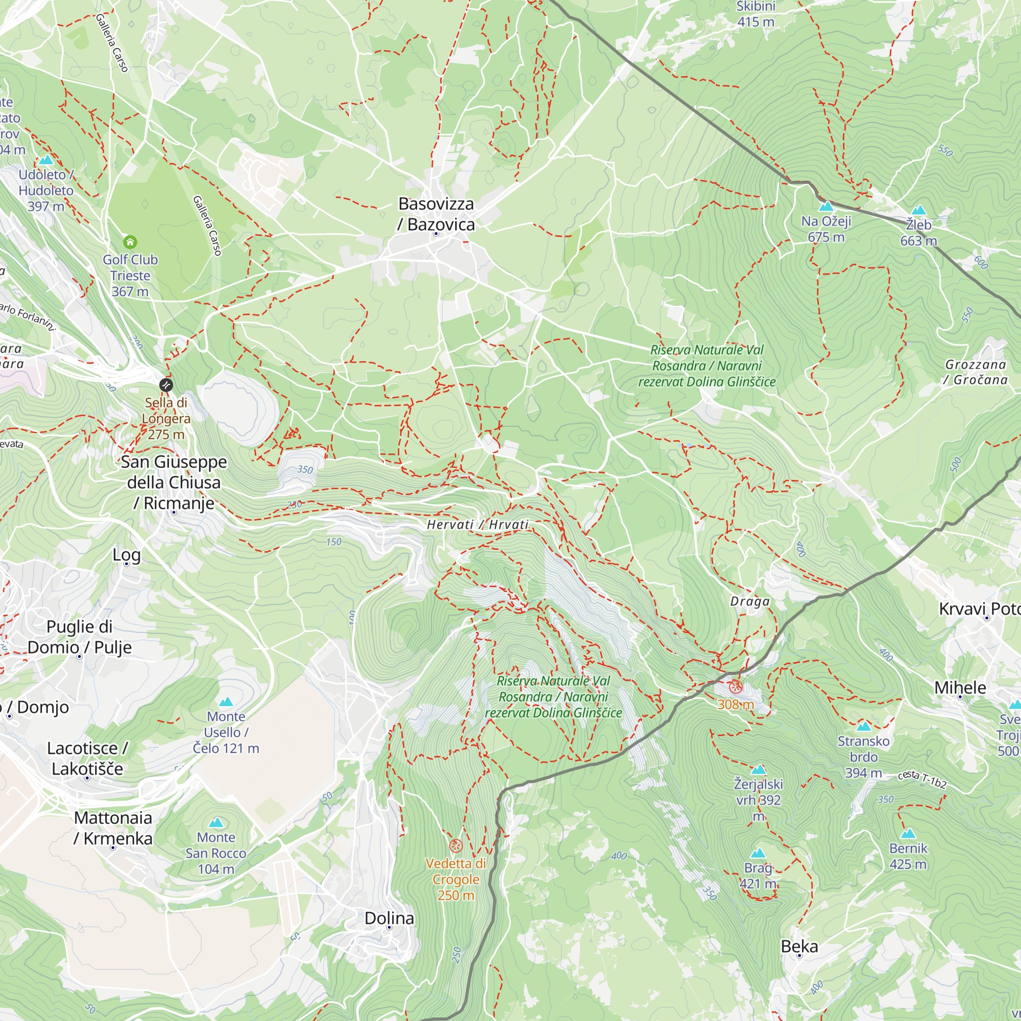 Vedetta di San Lorenzo map