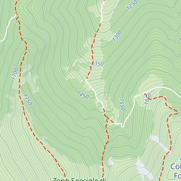 Map of Rifugio La Defenza