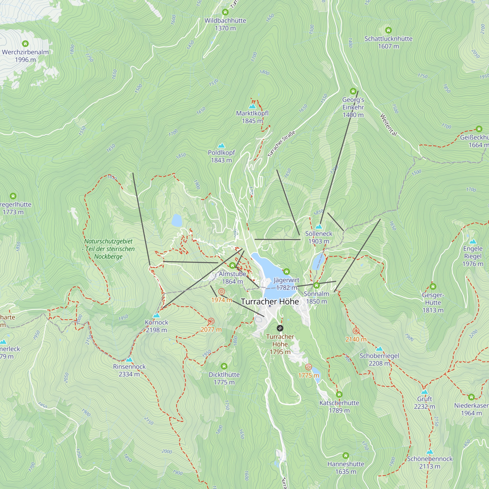 K-Alm map