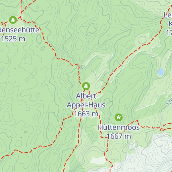 Map of Albert Appel-Haus