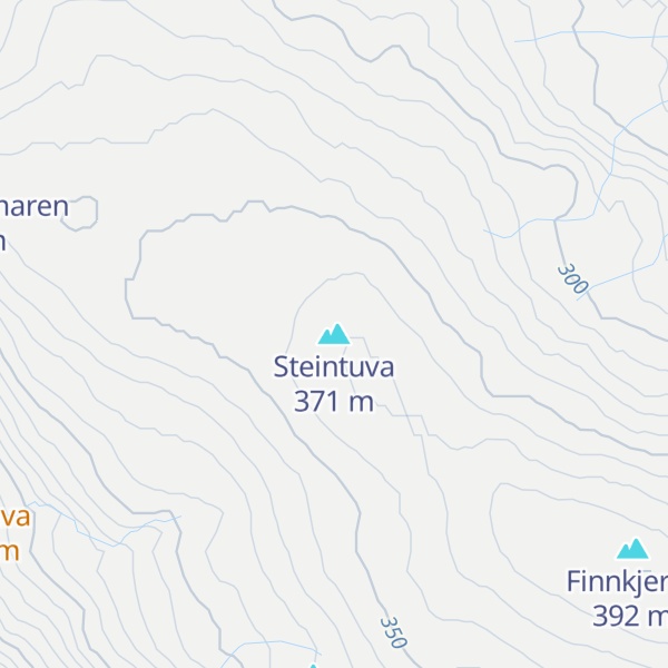 Map of Steintuva