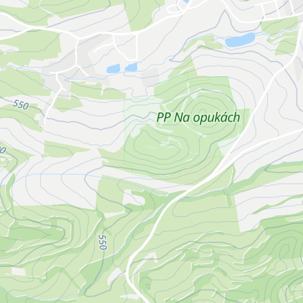 Map of Na Opukách [Volyně-Zechovice]
