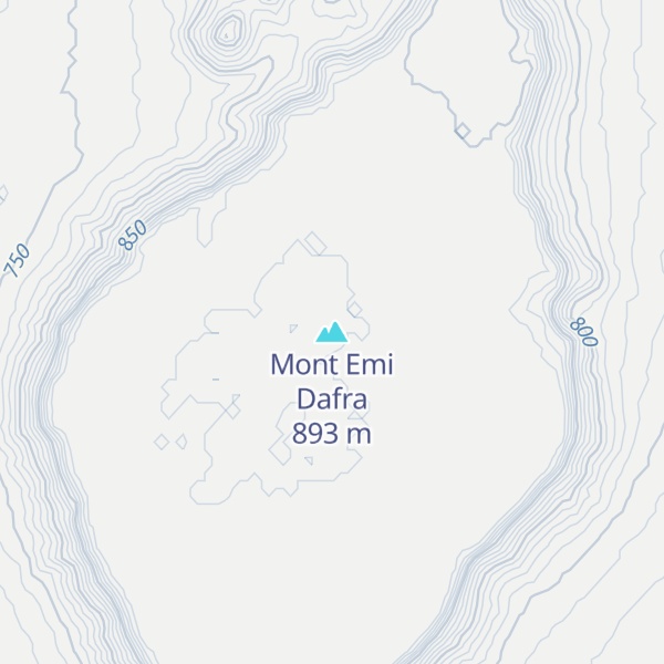 Map of Mont Emi Dafra