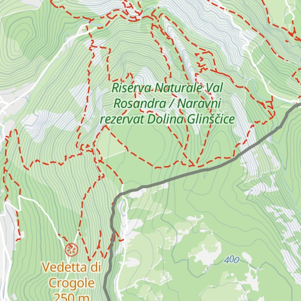 Map of Veliki vrh