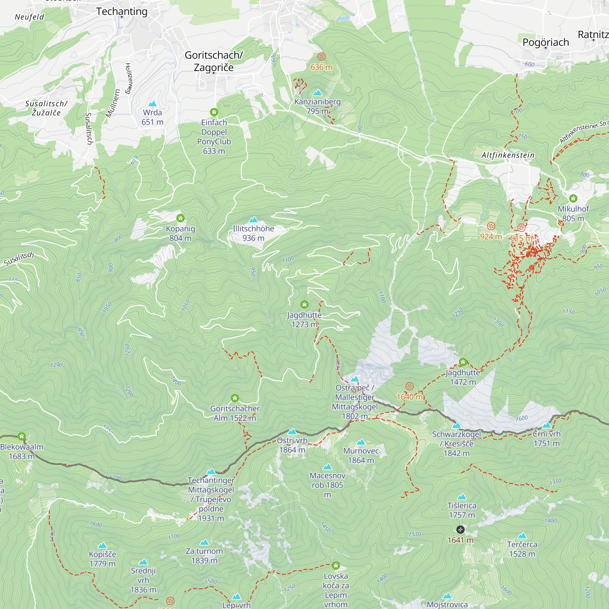 Jagdhütte map
