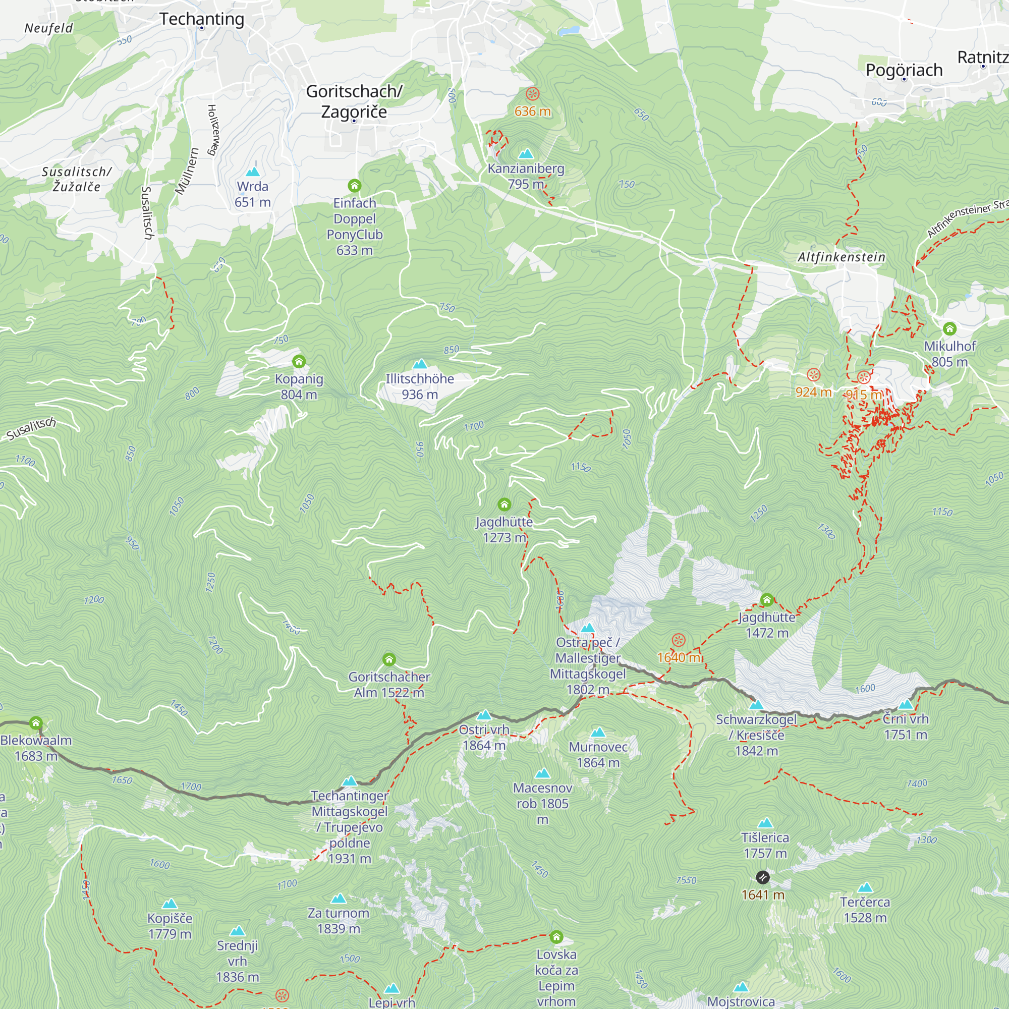 Jagdhütte map