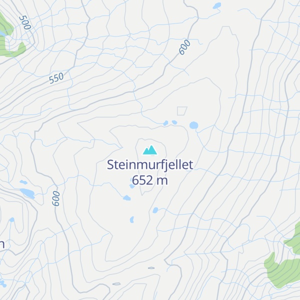 Map of Steinmurfjellet