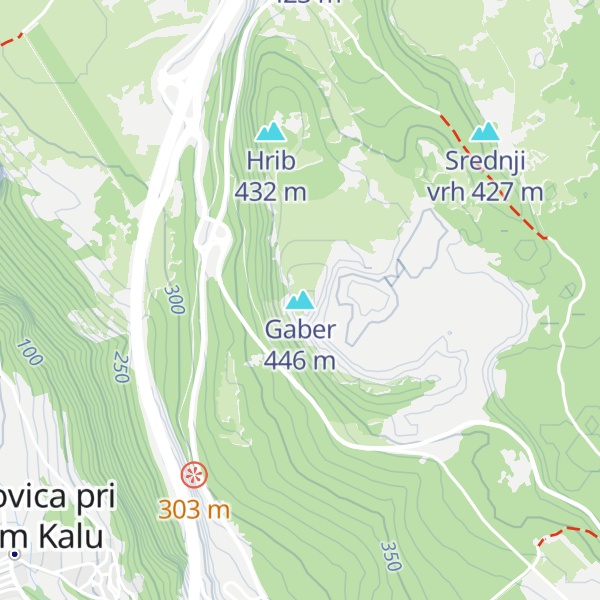 Map of Gaber
