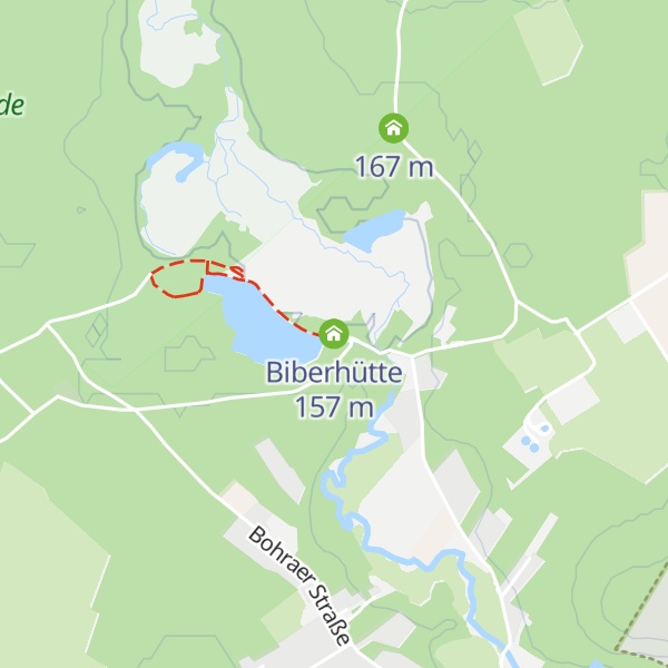 Map of Biberhütte