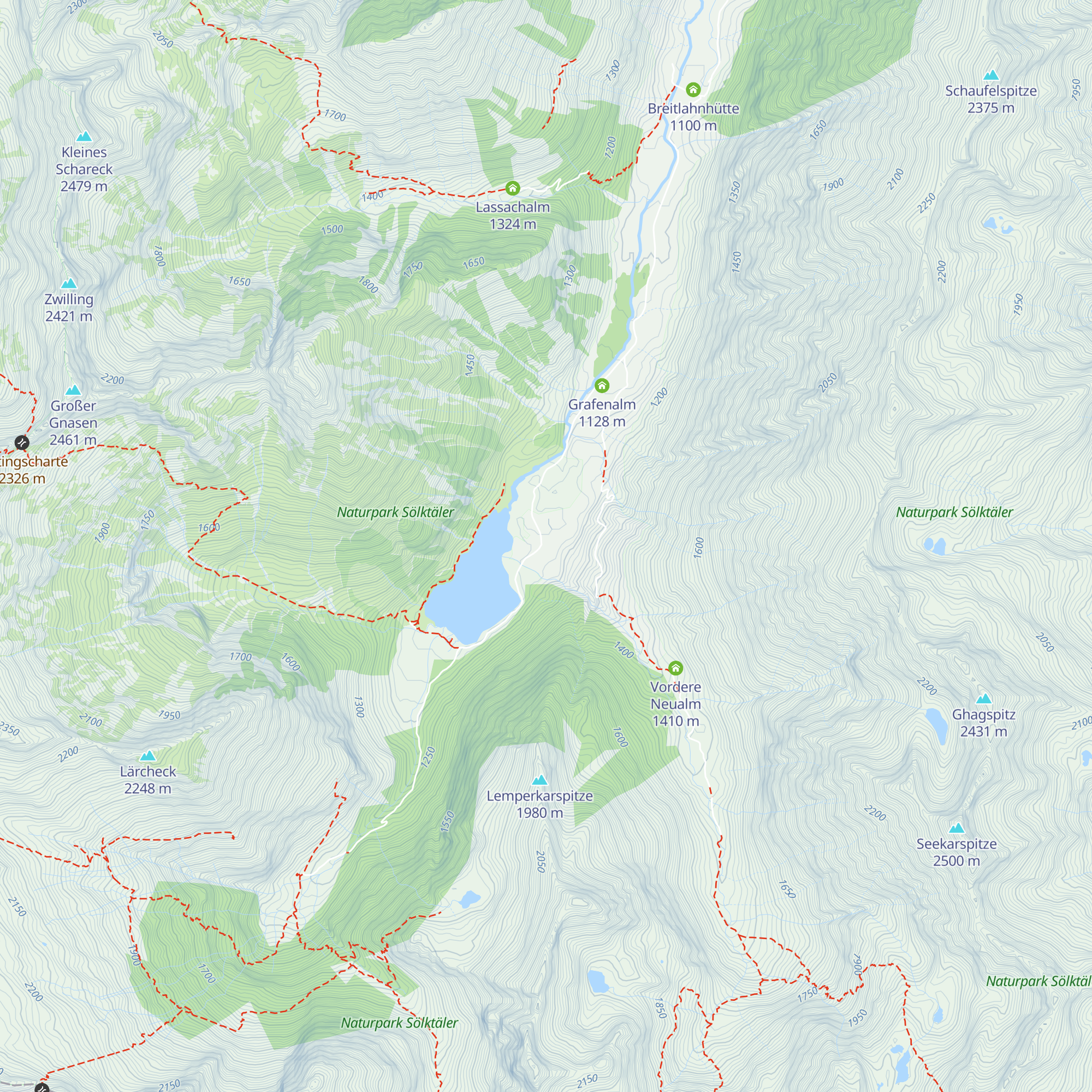 Jägeralm map