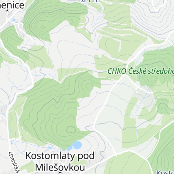 Map of Ptáčník