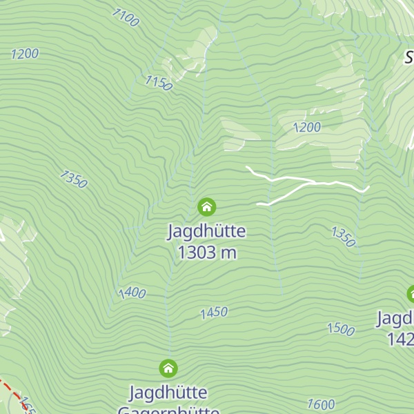 Map of Jagdhütte