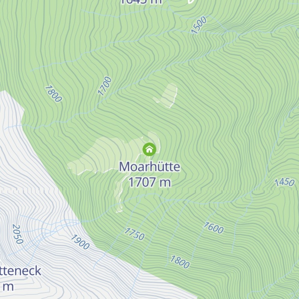 Map of Moarhütte