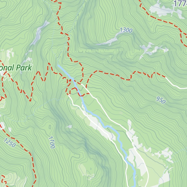 Map of Koča pri slapu Mostnice