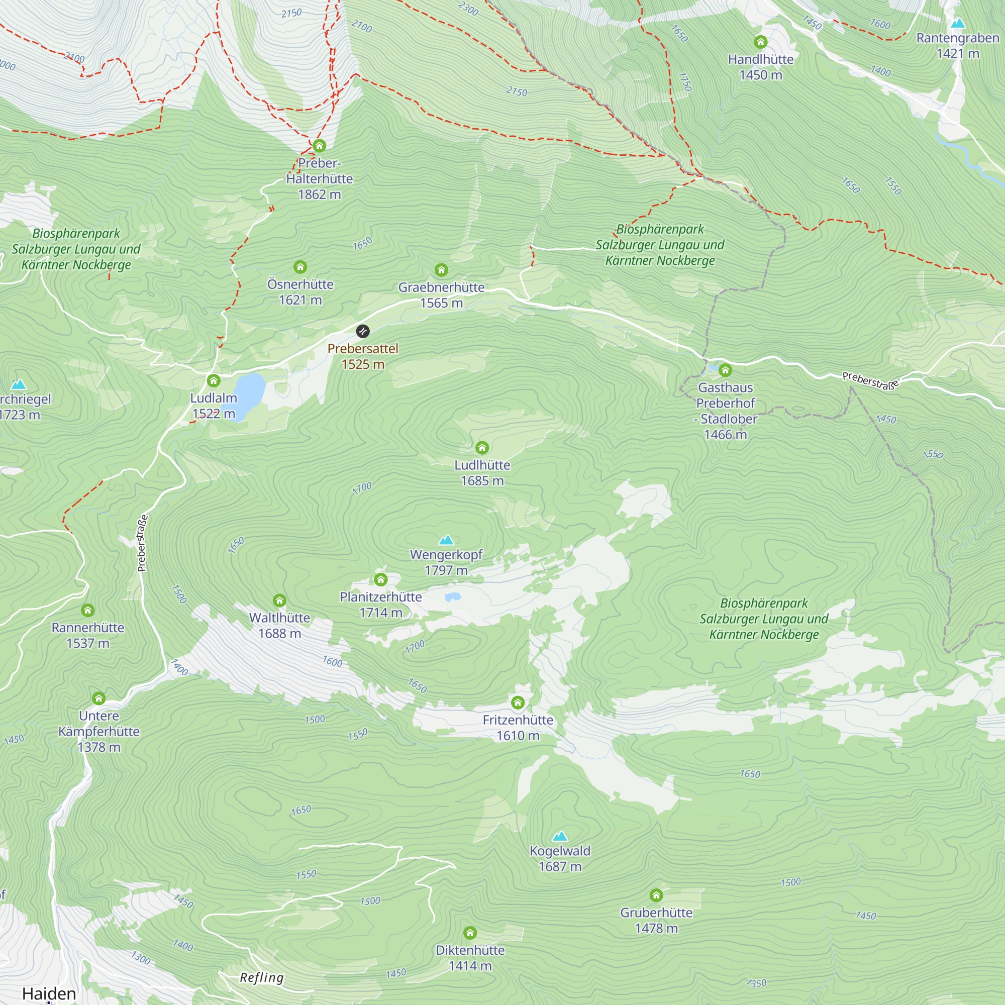 Alm map
