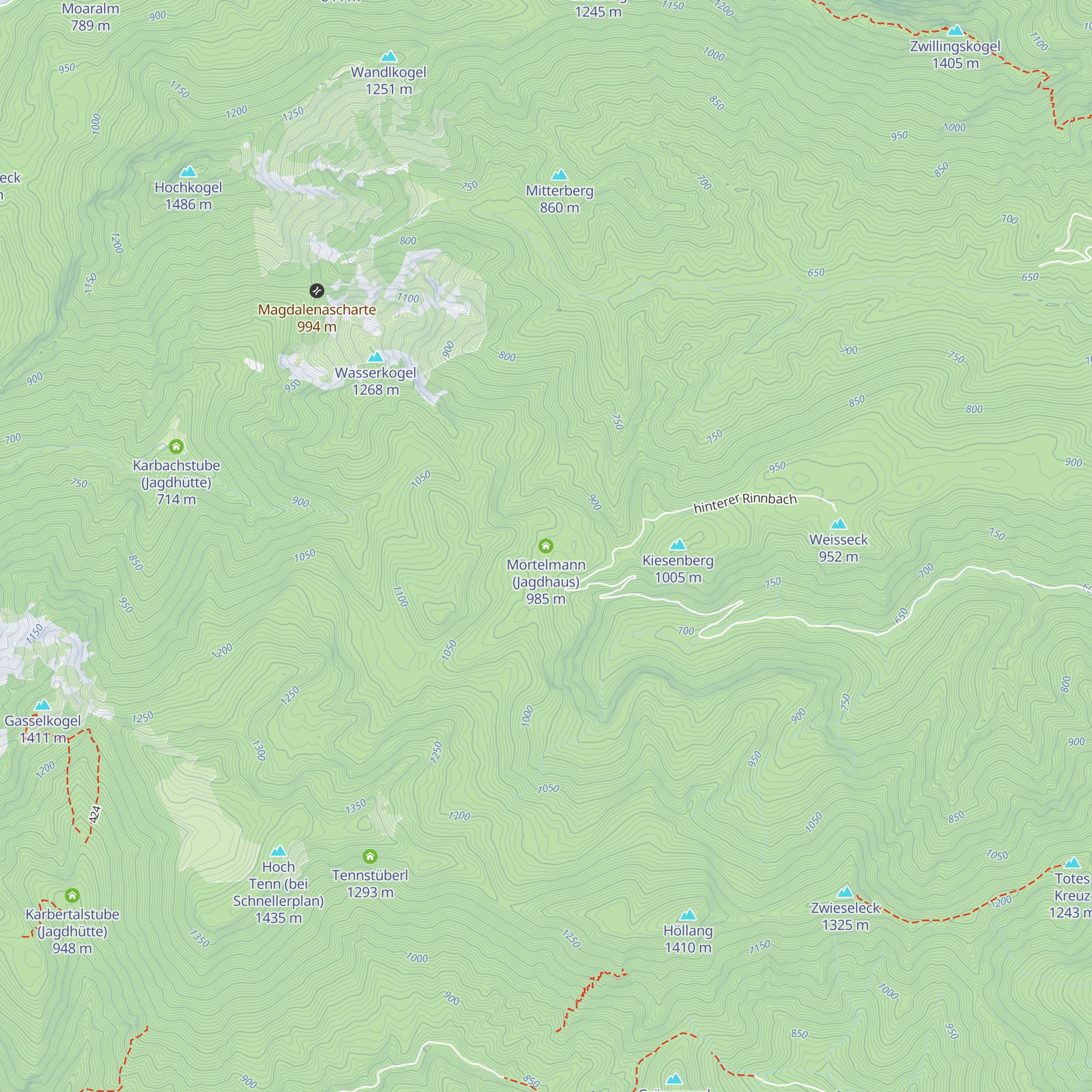 Mörtelmann (Jagdhaus) map