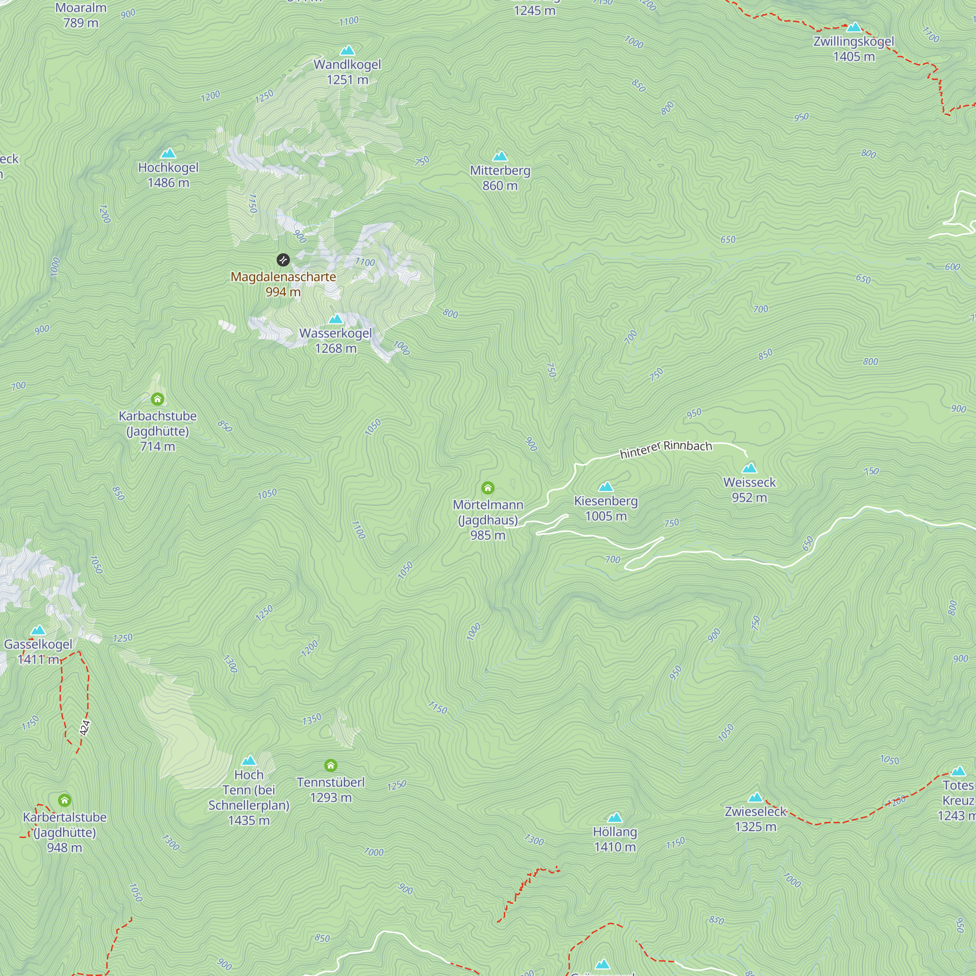 Mörtelmann (Jagdhaus) map