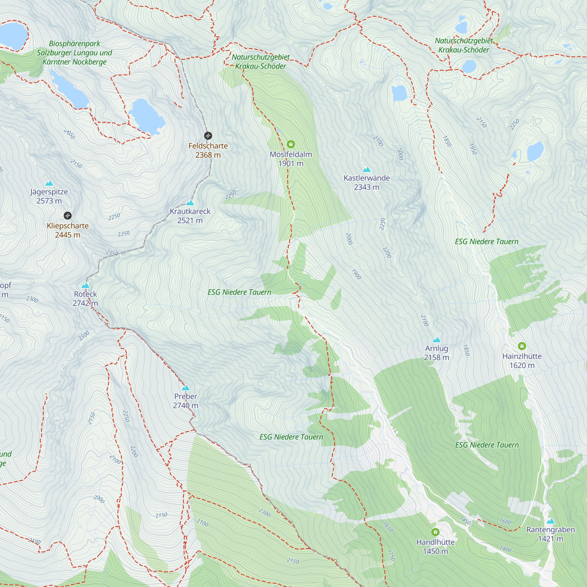 Möslhütte map