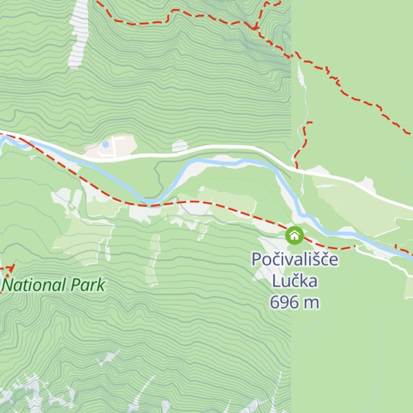 Map of Počivališče Tabre