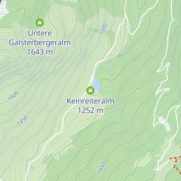 Map of Keinreiteralm