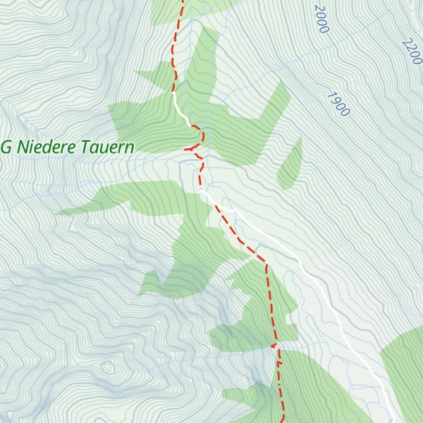 Map of Moarhütte
