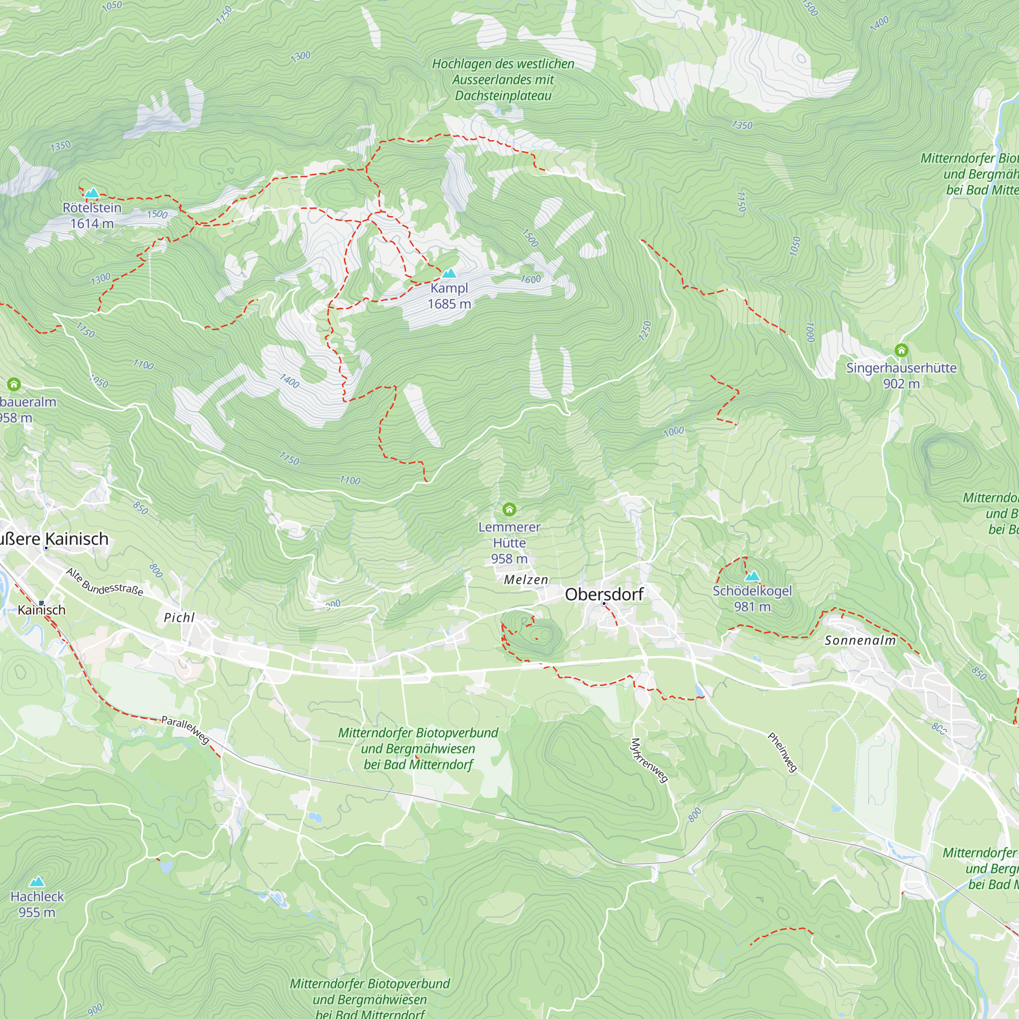 Lemmerer Hütte map