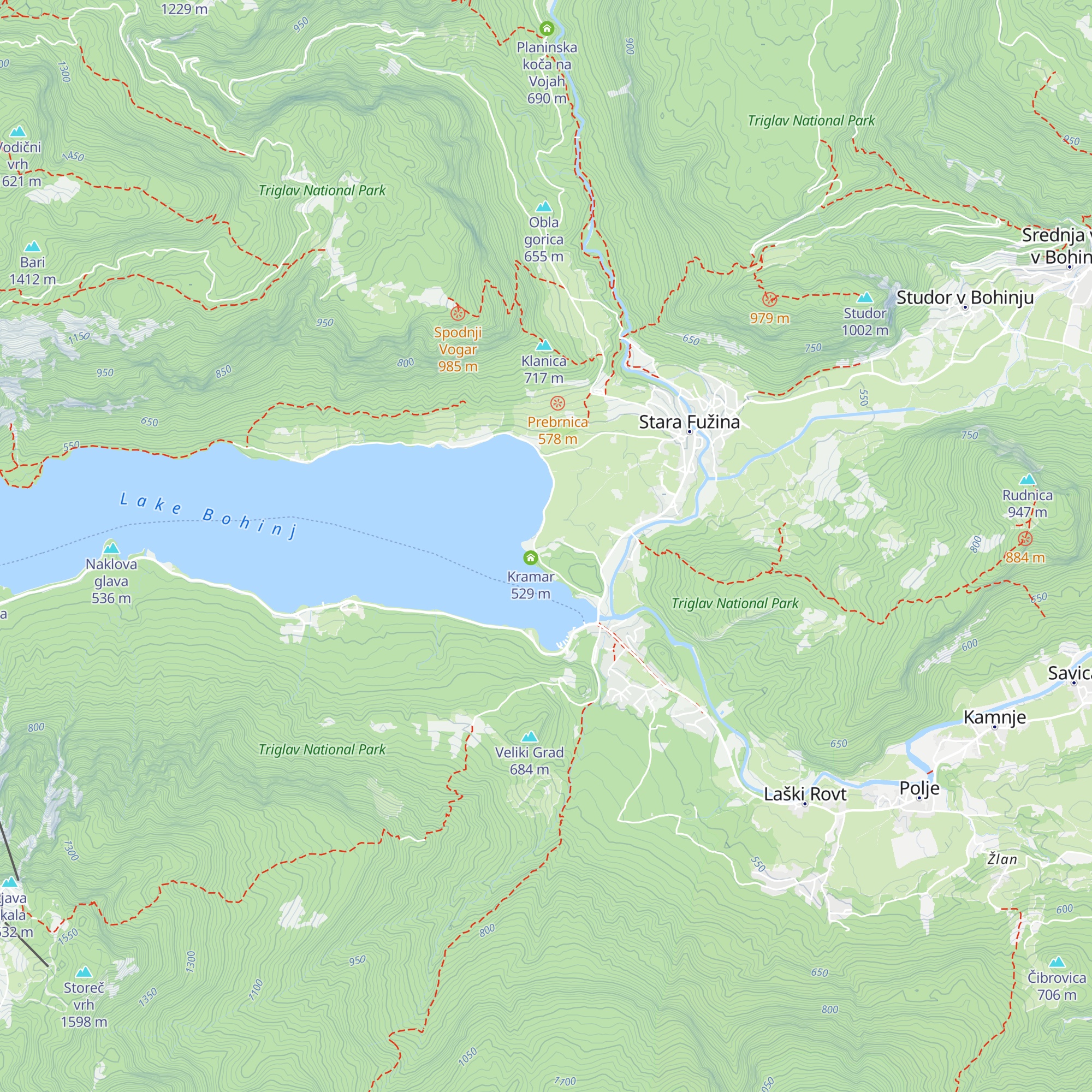 paragliding meeting point map