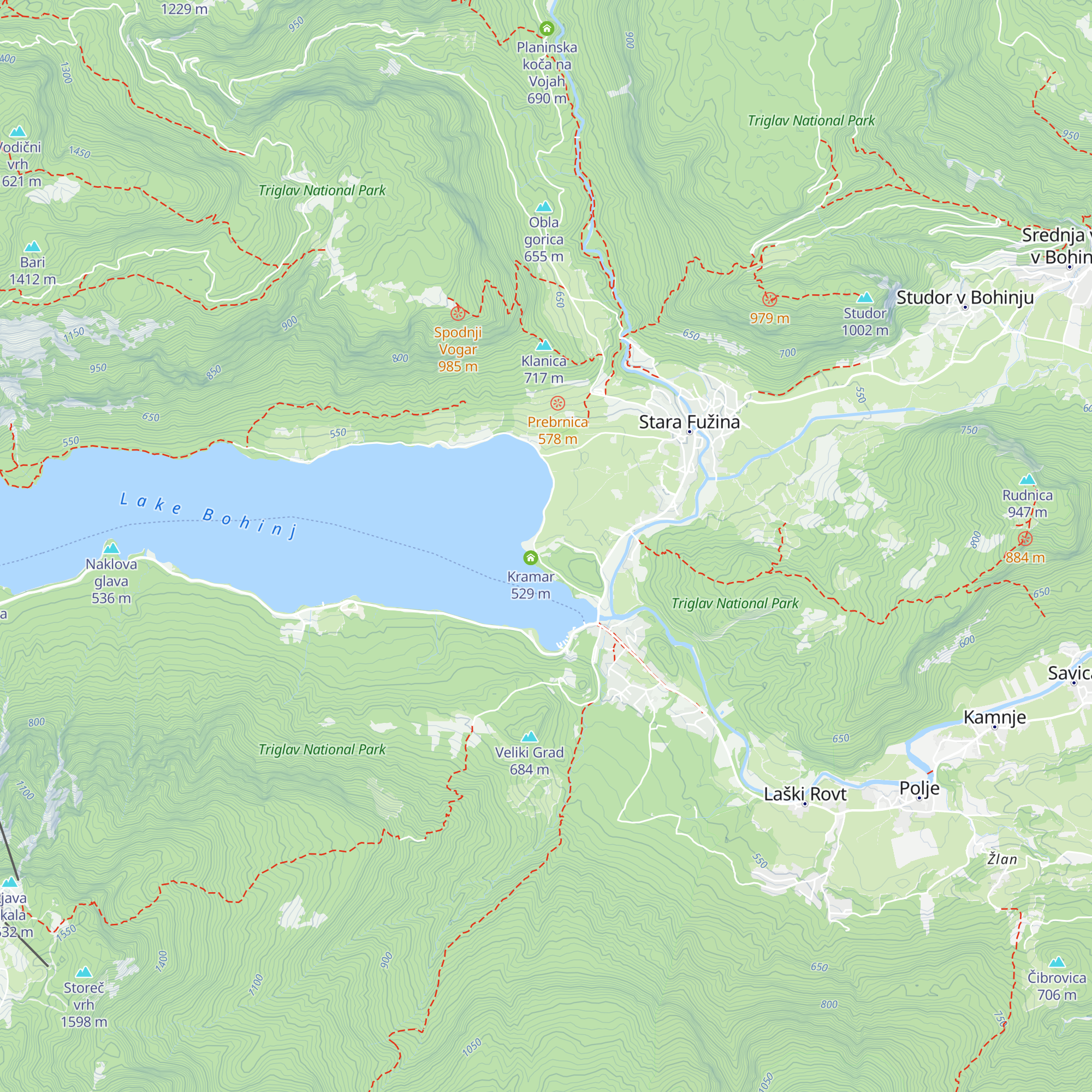 paragliding meeting point map