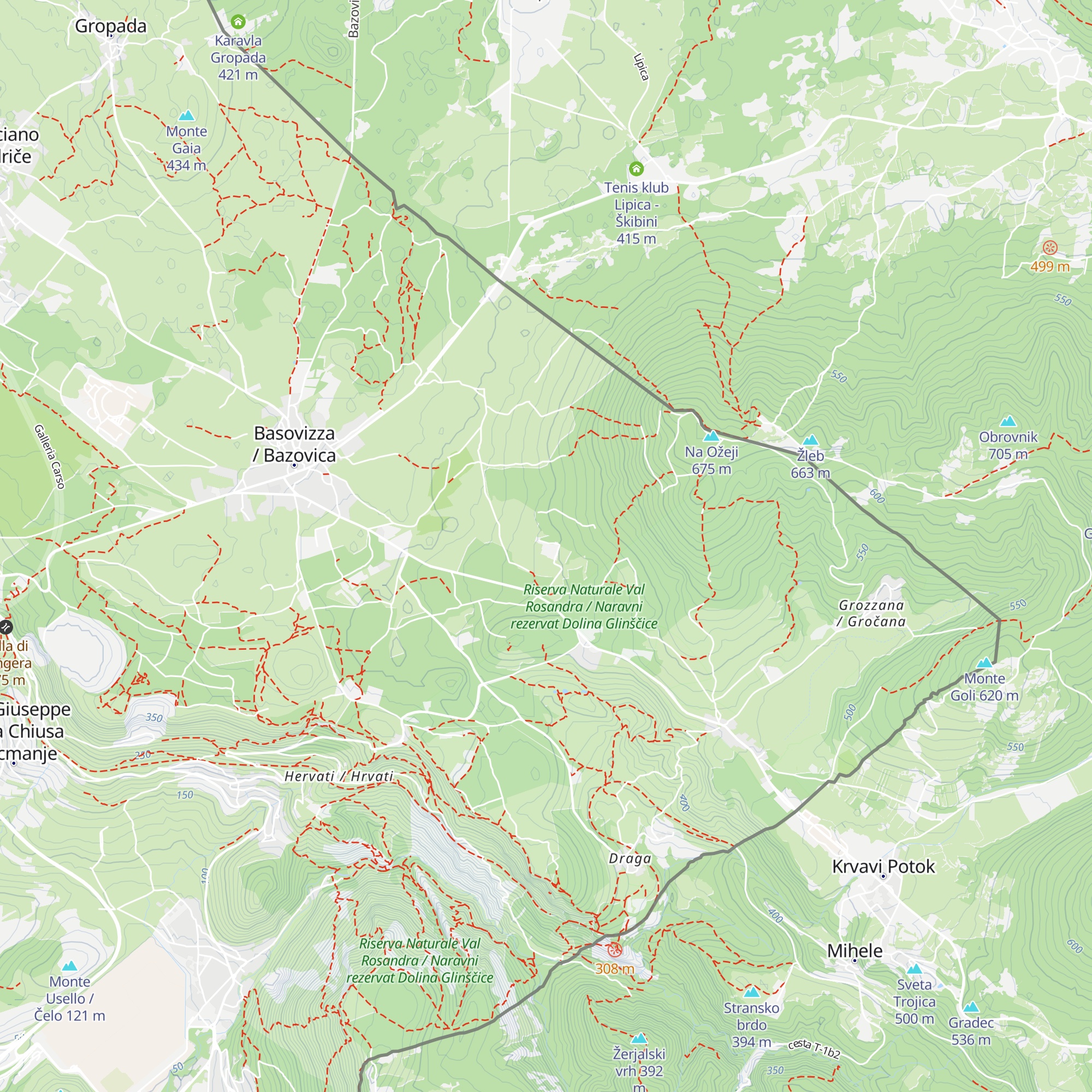 Al Selvadigo map