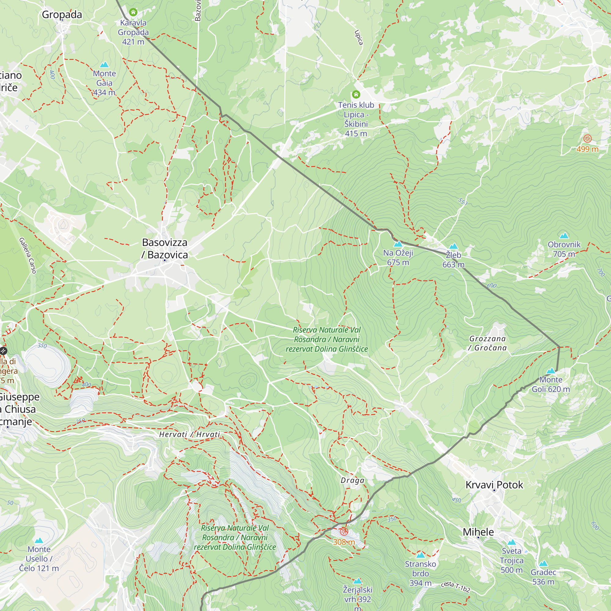 Al Selvadigo map
