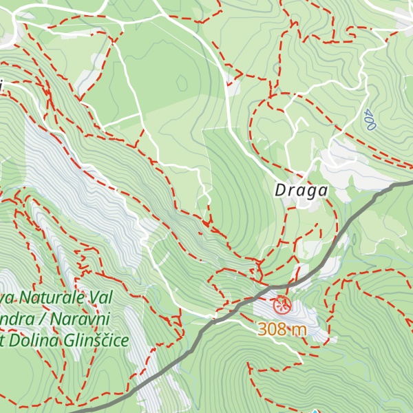 Map of Monte Stena