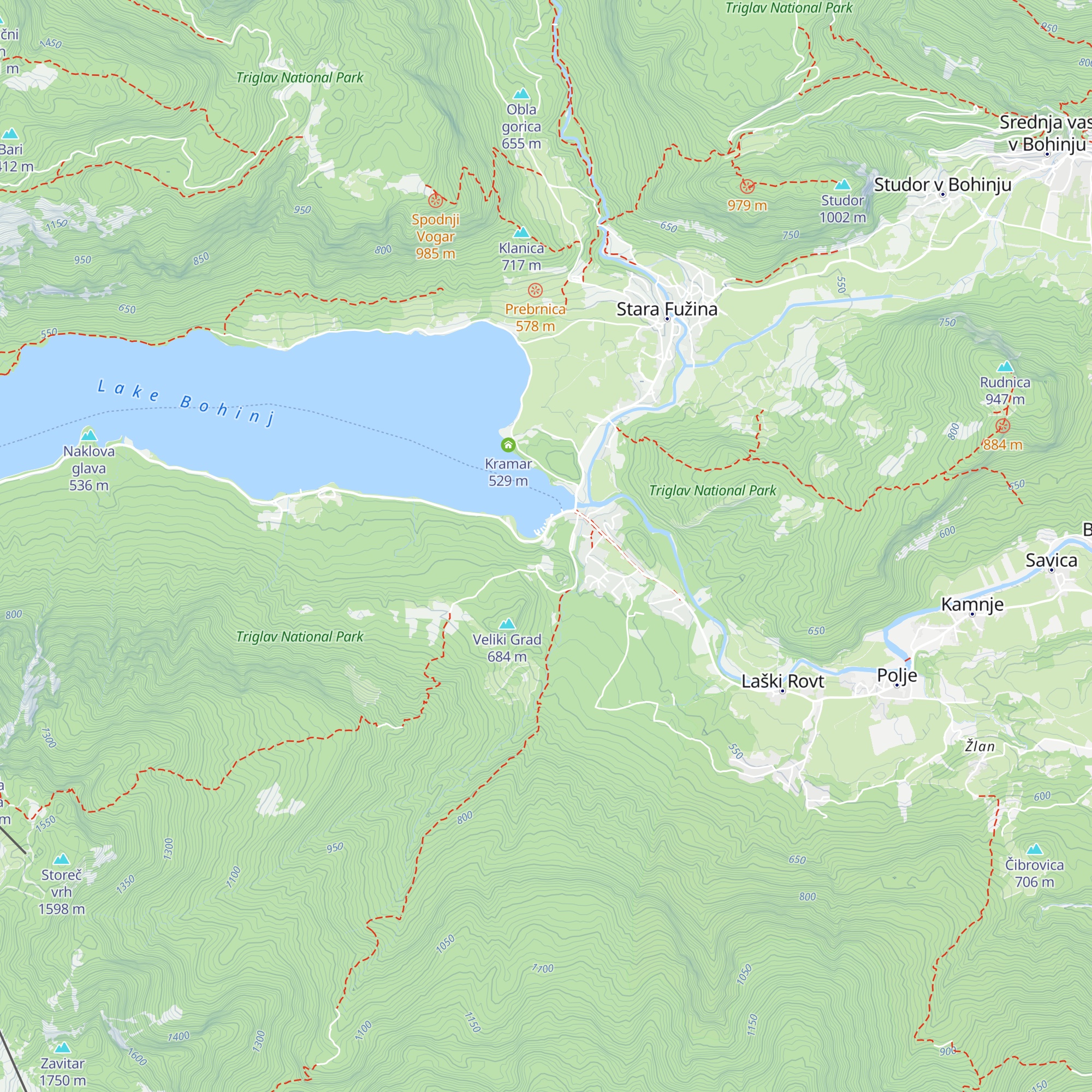 Pod Skalco map