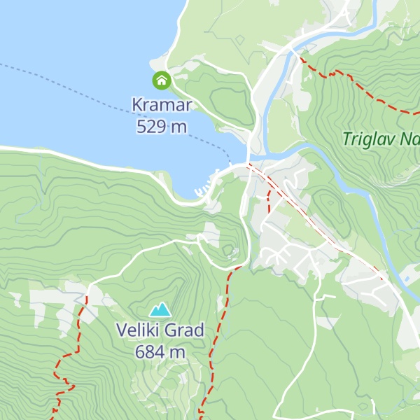 Map of Pod Skalco