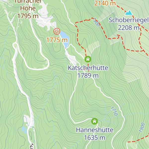Map of Schmiedhütte