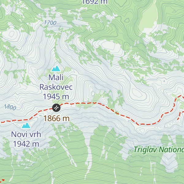Map of Veliki Raskovec