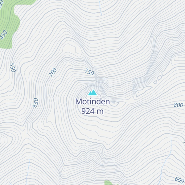 Map of Motinden