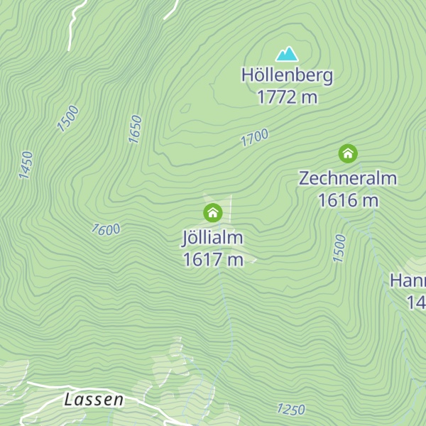 Map of Jöllialm