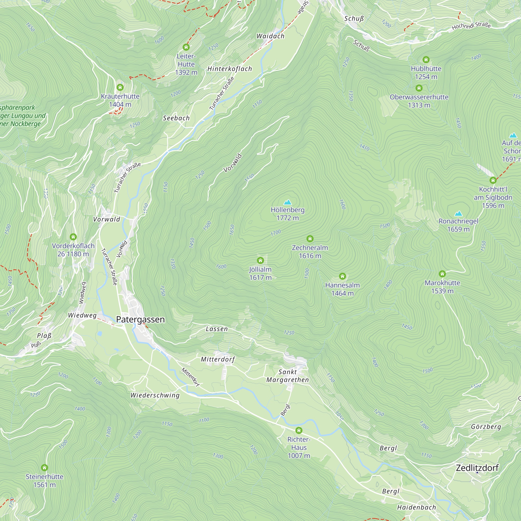 Jöllialm map