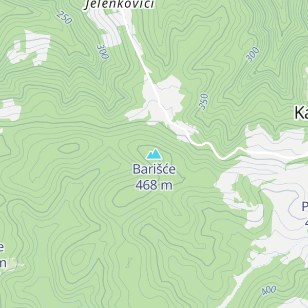 Map of Barišće