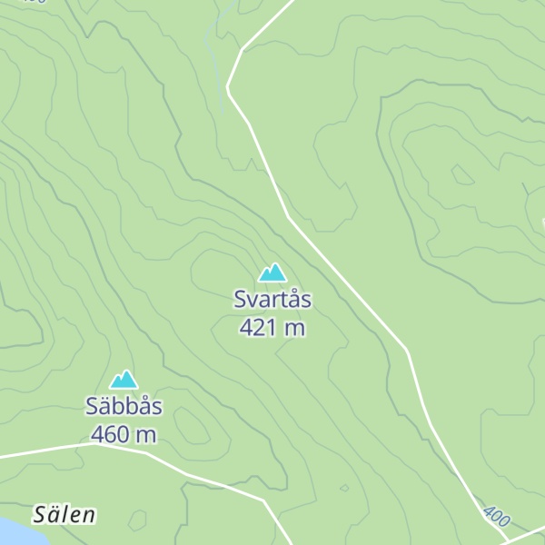 Map of Svartås