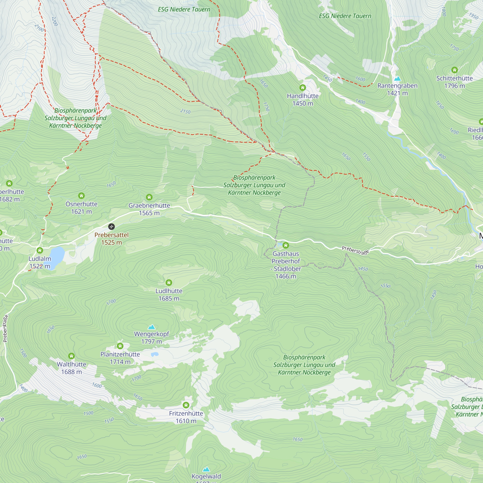 Paulnhütte map