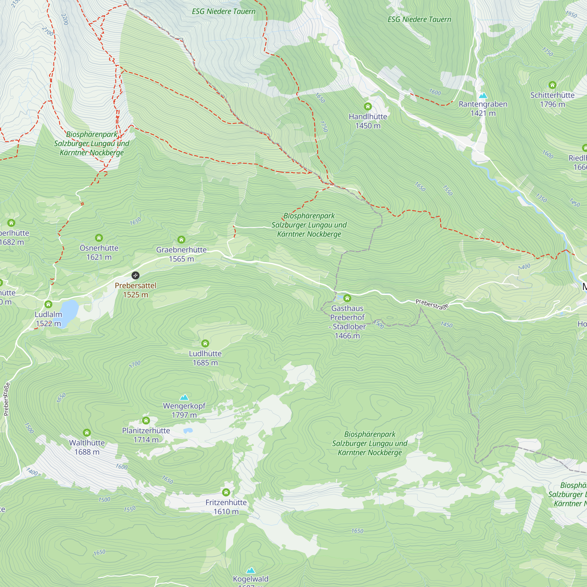 Paulnhütte map