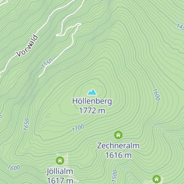 Map of Höllenberg