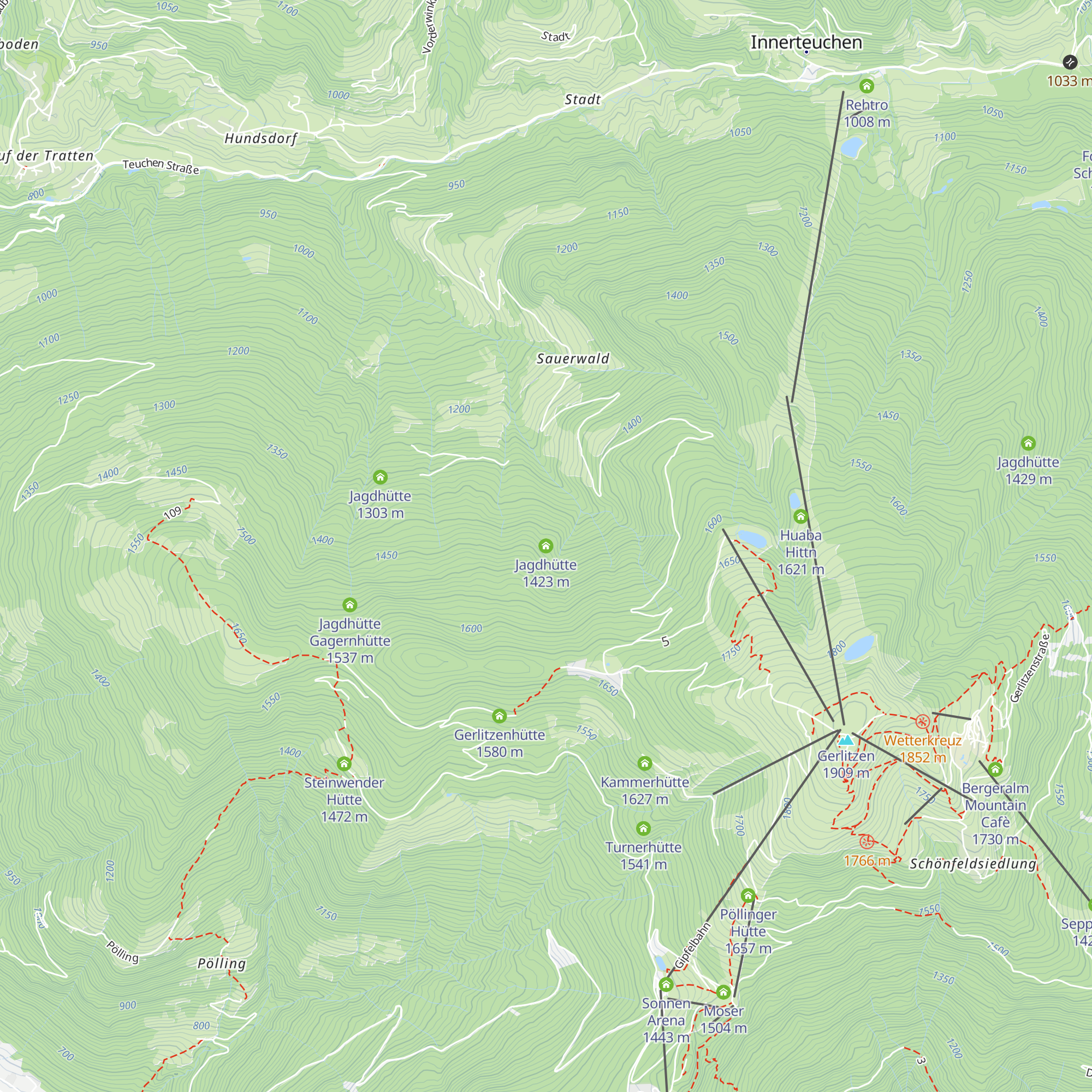 Jagdhütte map
